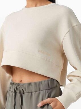 Lululemon Soft Ambitions Crop Crewneck